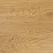 Gila Coffee Table with Open Shelf – Oak & Black – image 9
