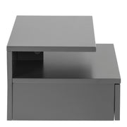 Ashlan Bedside Table with 1 Drawer – Grey – image 3