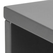 Ashlan Bedside Table with 1 Drawer – Grey – image 7