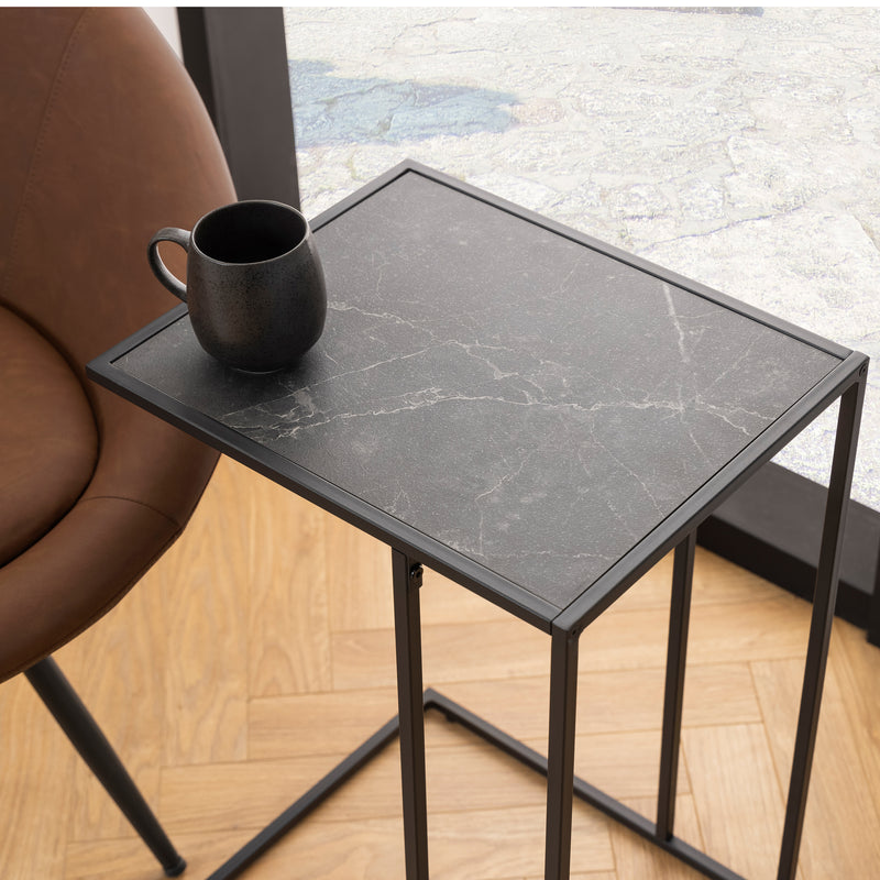 Infinity Side Table in Matt Black – image 5
