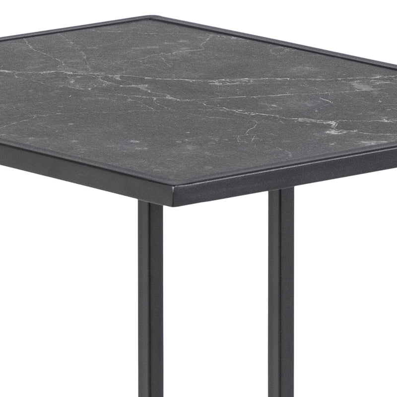 Infinity Side Table in Matt Black – image 7