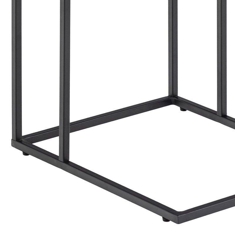 Infinity Side Table in Matt Black – image 8