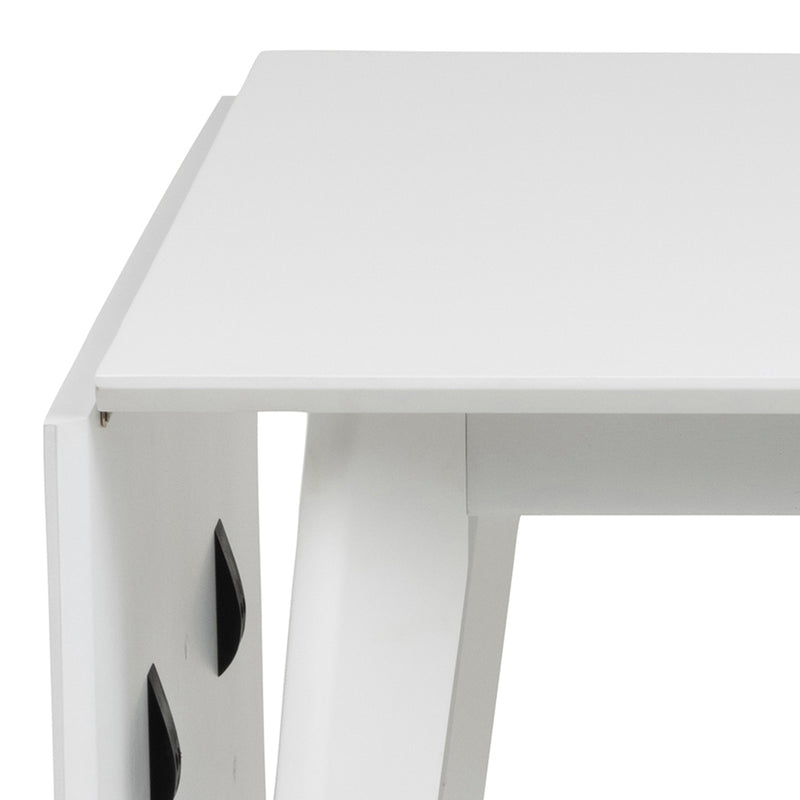 Roxby Square Dining Table in White Included 2 Roxby Dining Chair in White – image 6