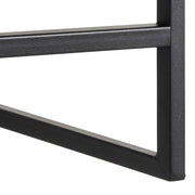 Seaford Black Metal Coat Rack with Oak Top – image 10
