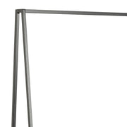 Seaford Black Metal Clothes Rack with 2 Oak Shelves – image 6
