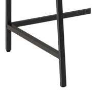 Seaford Bookcase with 1 Drawer in Black and Oak – image 9