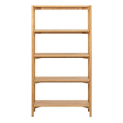 Braidwood Bookcase with 4 Shelves – Oak – image 2