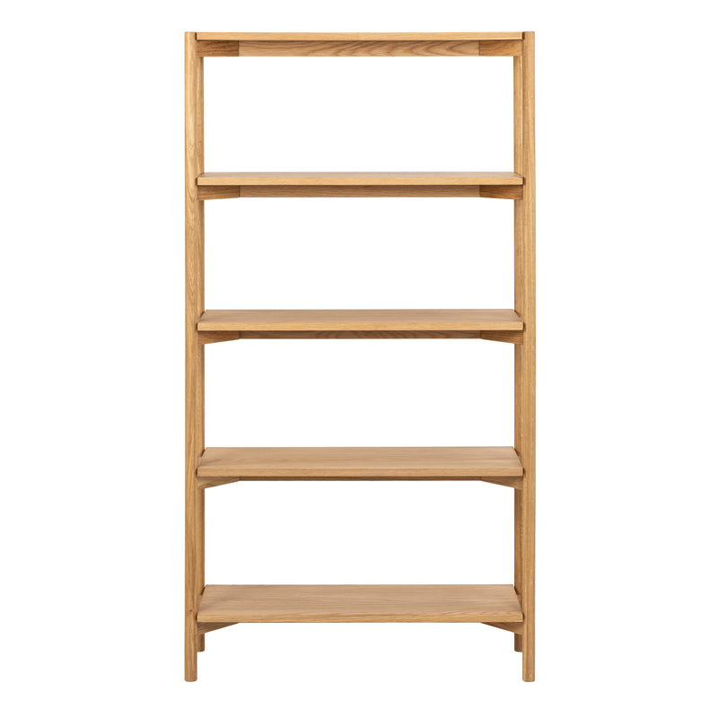 Braidwood Bookcase with 4 Shelves – Oak – image 2