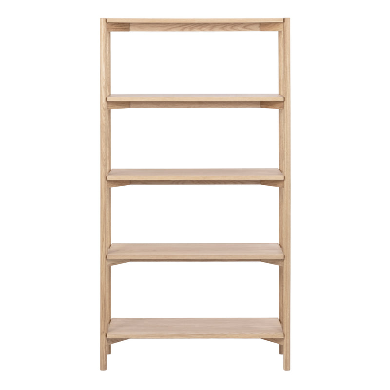 Braidwood Bookcase with 4 Shelves – White – image 2