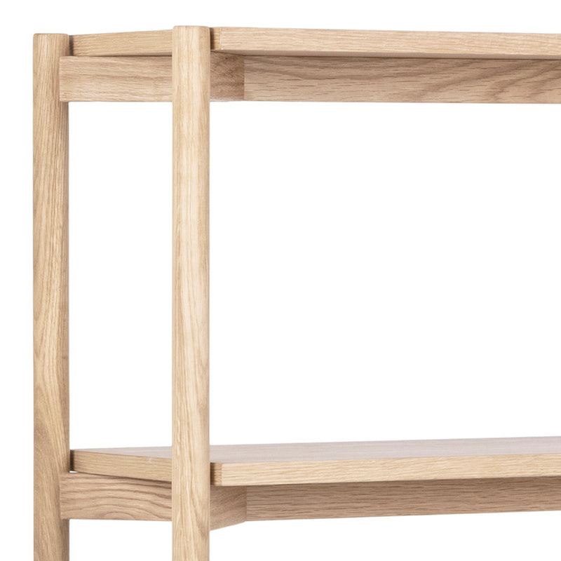 Braidwood Bookcase with 4 Shelves – White – image 8