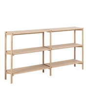 Braidwood Bookcase with 4 Shelves – White – image 1
