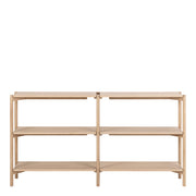 Braidwood Bookcase with 4 Shelves – White – image 2