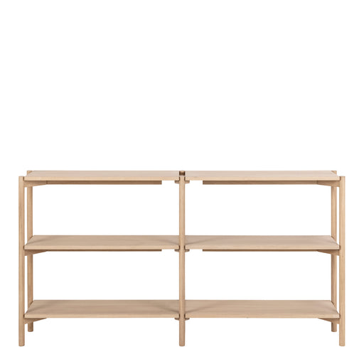 Braidwood Bookcase with 4 Shelves – White – image 2