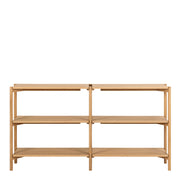 Braidwood Bookcase with 4 Shelves – Oak – image 2
