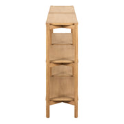 Braidwood Bookcase with 4 Shelves – Oak – image 3