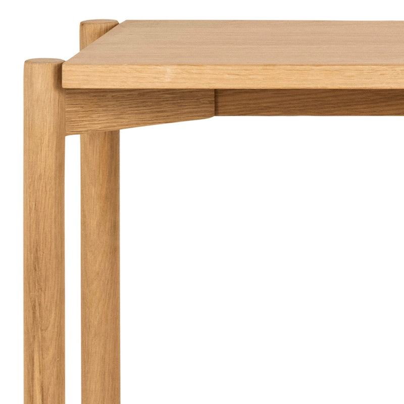 Braidwood Bookcase with 4 Shelves – Oak – image 8