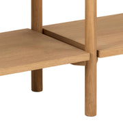 Braidwood Bookcase with 4 Shelves – Oak – image 9