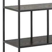Seaford Bookcase with 4 Shelves – Black – image 6