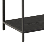 Seaford Bookcase with 4 Shelves – Black – image 9
