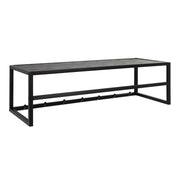 Seaford Coat Rack in Black And Oak – image 1