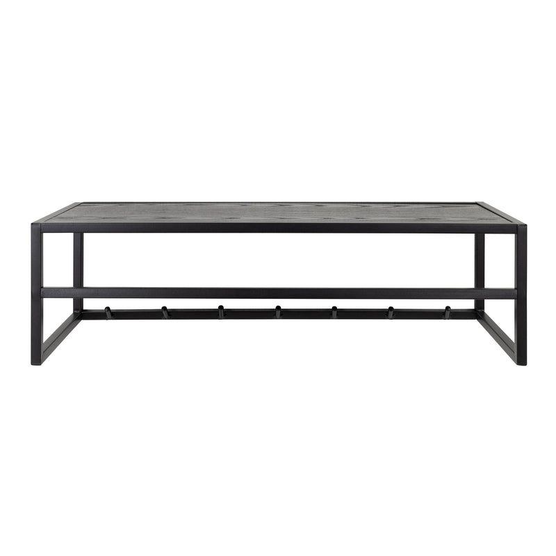 Seaford Coat Rack in Black And Oak – image 2