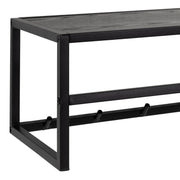 Seaford Coat Rack in Black And Oak – image 4