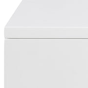 Avignon Bedside Table with 2 Drawers – White – image 7