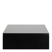 Avignon Square Bedside Table with 1 Drawer – Black – image 2