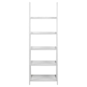 Wally Bookcase with 5 Shelves – White – image 2