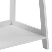 Wally Bookcase with 5 Shelves – White – image 7