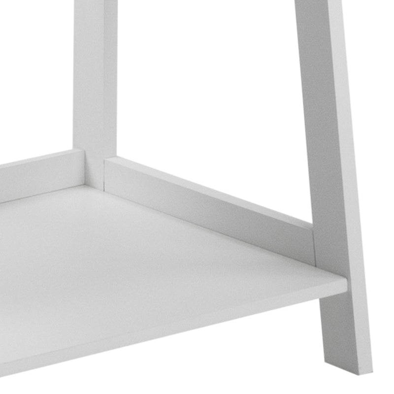 Wally Bookcase with 5 Shelves – White – image 7