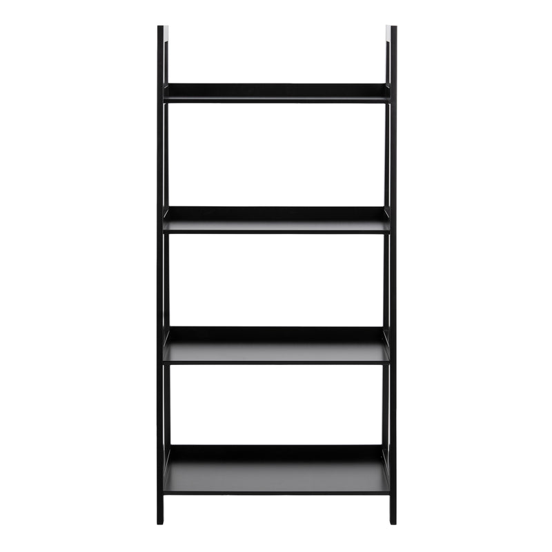 Wally Bookcase with 4 Shelves – Black – image 2