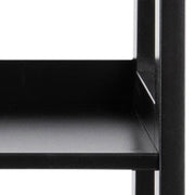 Wally Bookcase with 4 Shelves – Black – image 8