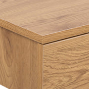 Avignon Square Bedside Table with 1 Drawer – Oak – image 5