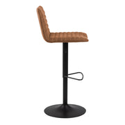 Kimmy Bar Stool Fabic Set of 2 – Brown – image 3