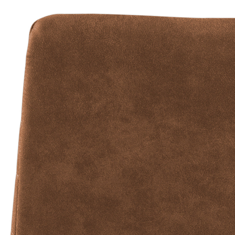 Kimmy Bar Stool Fabic Set of 2 – Brown – image 6