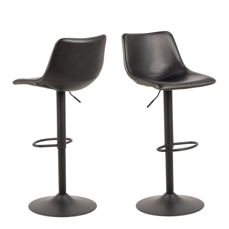 I_Oregon Bar Stool , One Supplied – Black – image 1