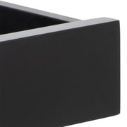 Cholet Square Bedside Table with 1 Drawer – Black – image 7