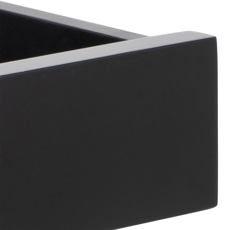 Cholet Square Bedside Table with 1 Drawer – Black – image 7