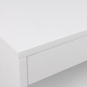 Cholet Square Bedside Table with 1 Drawer – White – image 5