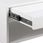Cholet Square Bedside Table with 1 Drawer – White – image 6