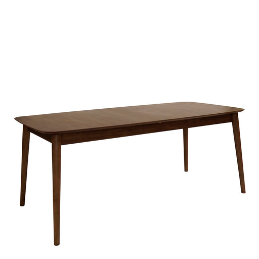 Montreux Rectangular Extending Dining Table 180- – Walnut – image 1