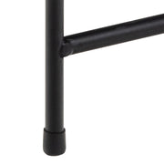 Avila Side Table with Polished Stone – Black – image 10