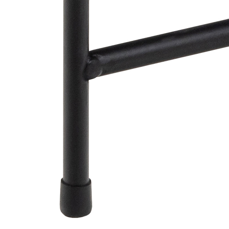 Avila Side Table with Polished Stone – Black – image 10