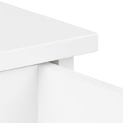 Avignon Square Bedside Table with 1 Drawer – White – image 7