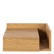 Ashlan Square Bedside Table with 1 Drawers in Oak – image 5