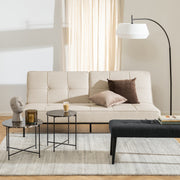 Avila Side Table with Polished Stone – Brown – image 3