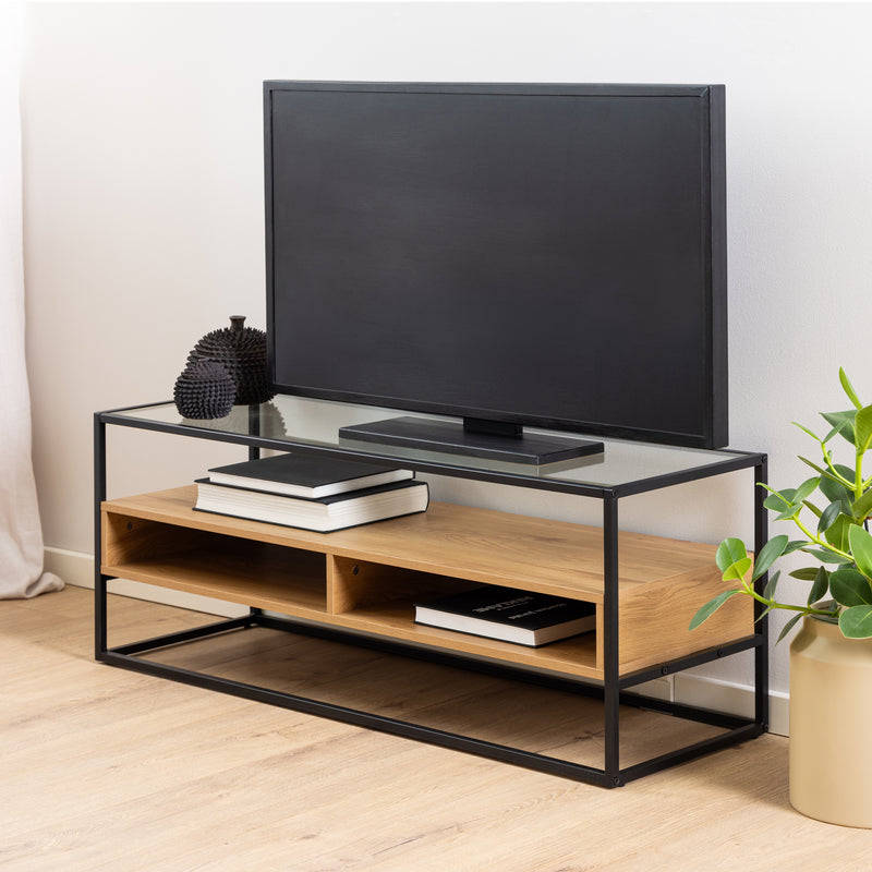 Randolf TV Unitin Black and Oak – image 5