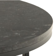 Spiro Coffee Table with Melamine Top and Legs – Black – image 5