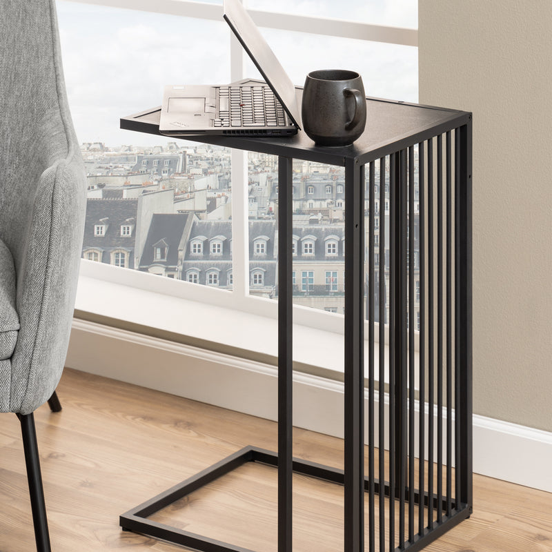 Strington Tall Side Table in Black – image 5